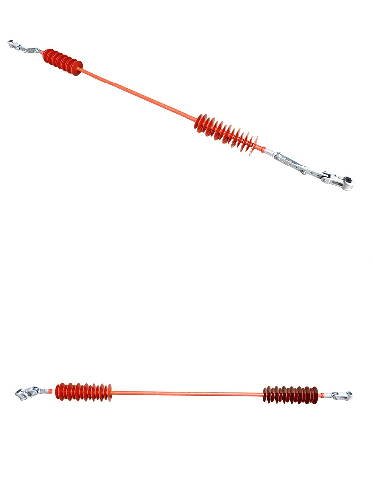 定制复合相间间隔棒防舞动FXGB-35kv 110kv220kv高压硅橡胶绝缘子