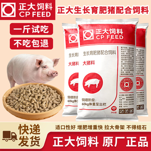 正大育肥猪配合饲料育肥促生长60kg至出栏全营养型猪饲料狗饲料