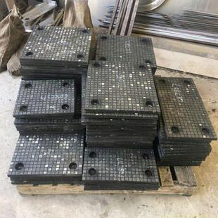 耐磨陶瓷橡胶覆合板混合机用三合一氧化铝陶瓷衬板工业硫化衬板