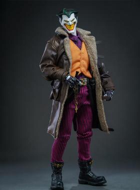 1/12正常素体可动人偶蚂蚁方大头NW ANT 6寸有内里毛领做旧长皮衣