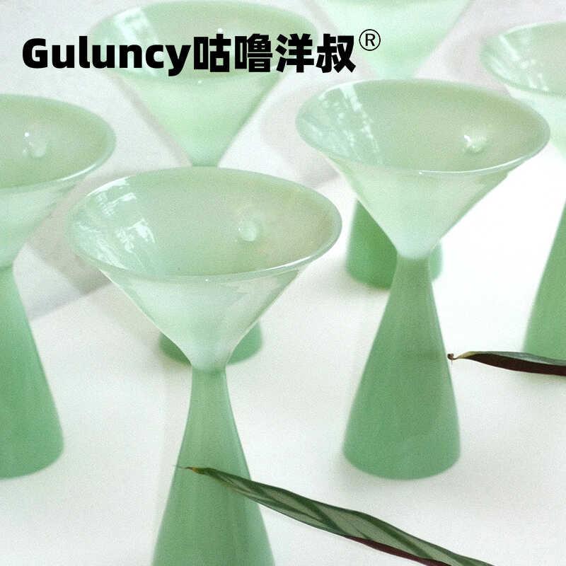 天青色玻璃香插软装摆件线香装置香座家用禅意香炉香托插点香器