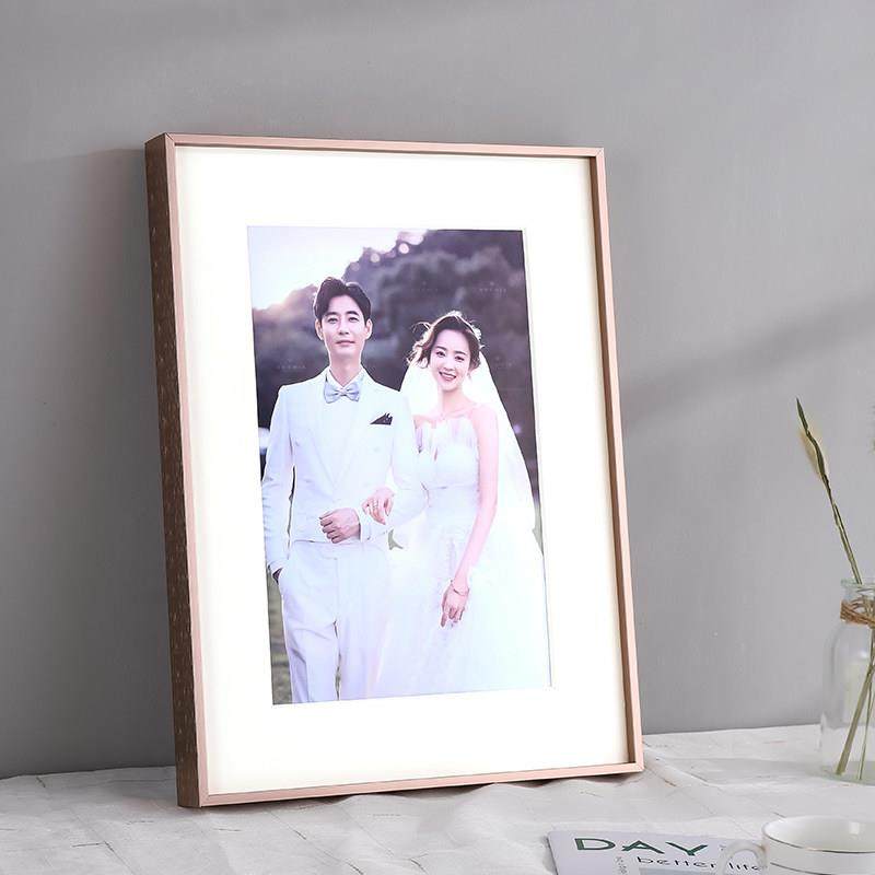 简约窄边婚纱照片相框结婚照片画框挂墙12寸16寸20寸24寸36寸装裱,家居饰品,相框/画框,淘宝优惠券,粉丝福利购,淘宝优惠卷