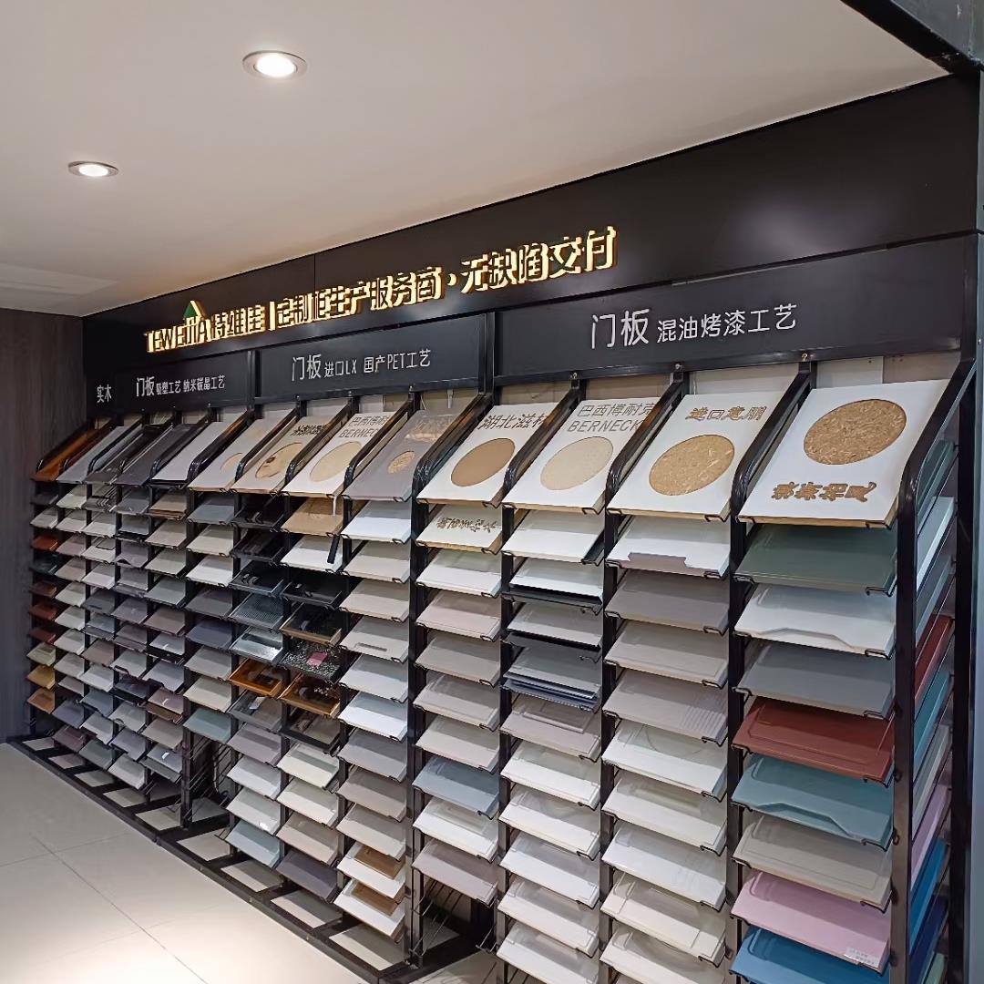 橱柜门板展示架30*40色卡展示架子瓷砖展架铝扣板天花色板展示架