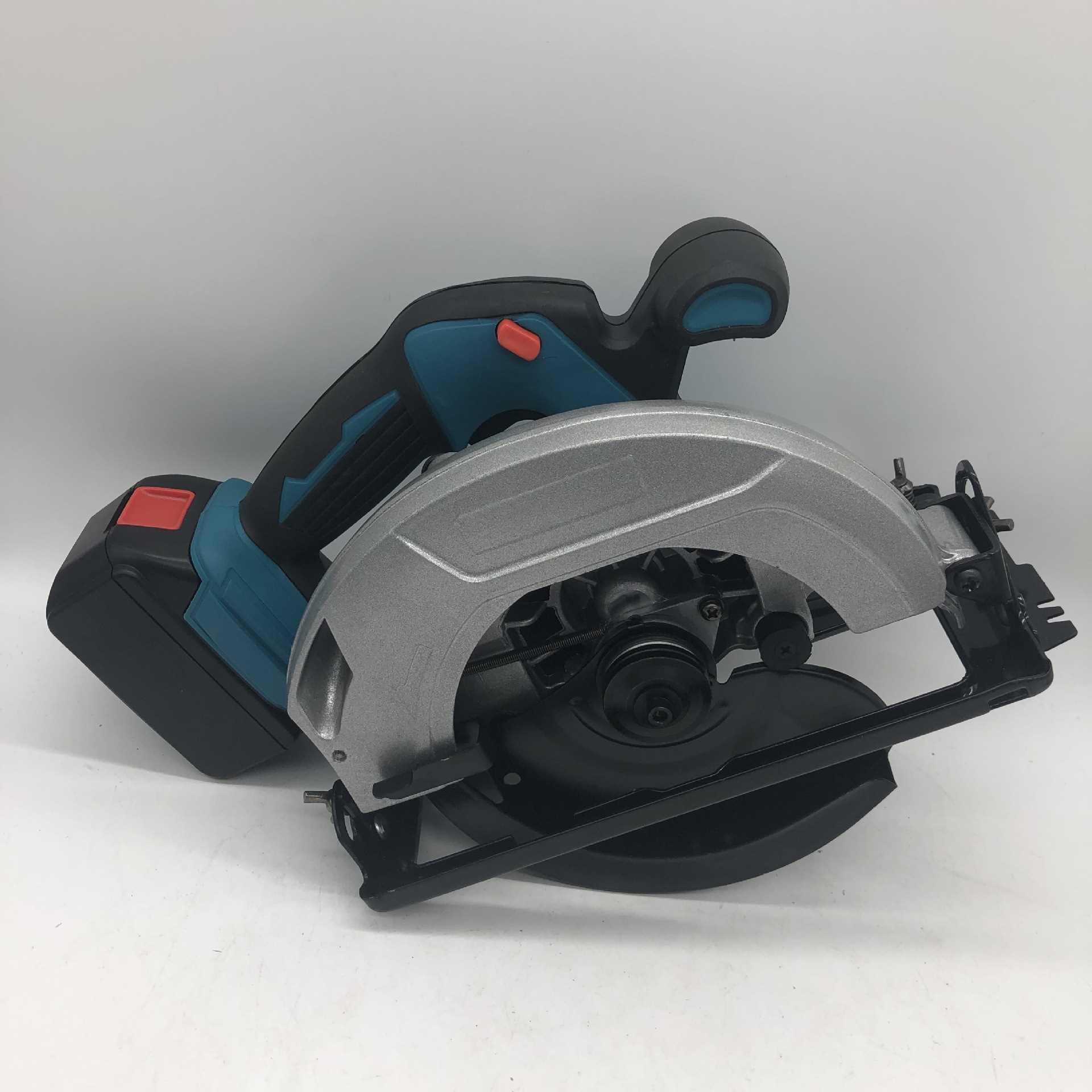 充电式七寸电圆锯木工锯锂电电锯圆盘切割机手提锯切割机