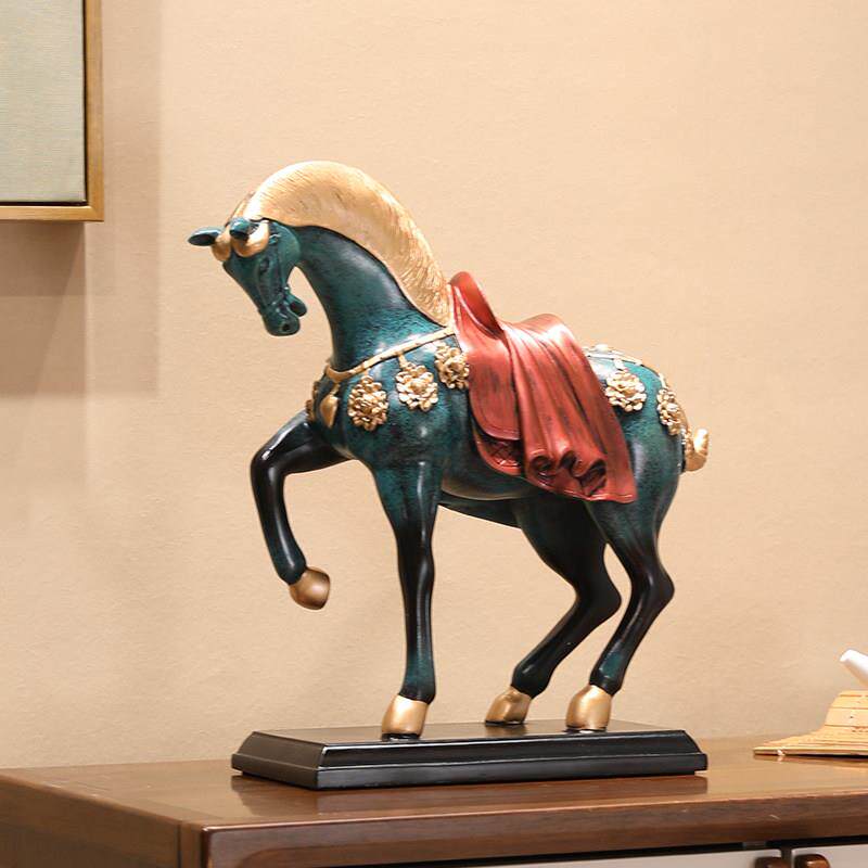 马摆件家居创意客厅酒柜装饰品马到成功书房办公桌室摆设开业礼品