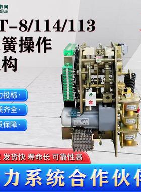CT-8-114/220KV高压真空断路器直流操作机构弹簧操动机构 CT19-BW