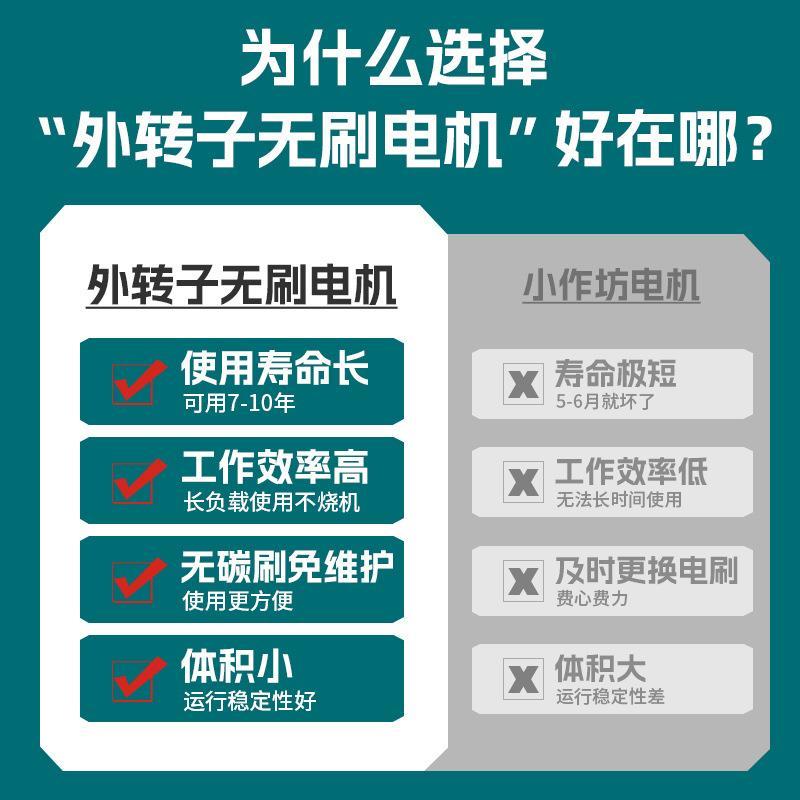 新园外转子电动割草机用小型家用除YNH款草农机便携林割灌机打草