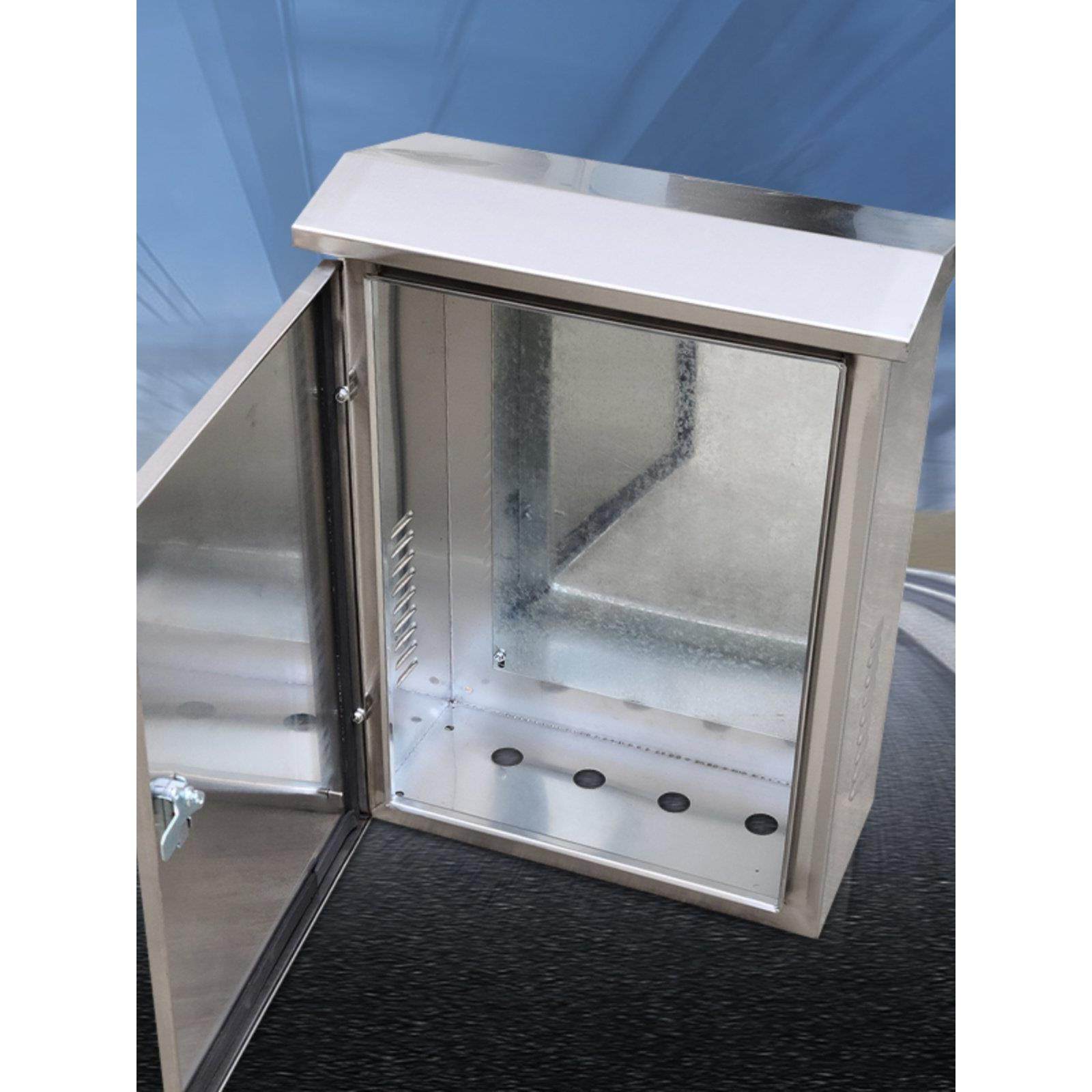 不锈钢户外配电箱户外控制箱监控箱网络机柜网络控制柜防水配电箱,电子/电工,配电控制柜/控制箱,淘宝优惠券,粉丝福利购,淘宝优惠卷