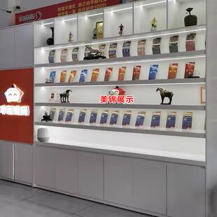 中国体育彩票展柜体彩销售柜台福彩展示柜靠墙刮刮乐展示墙定制墙