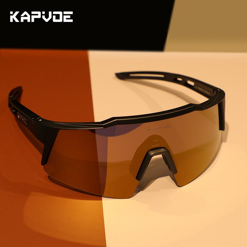 KAPVOE卡普沃骑行眼镜自行车日夜两用运动防风变色护目镜近视男女