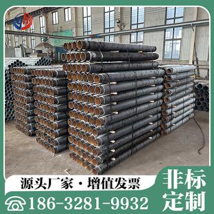 翅片管散热管 大口径绕片式对流换热器 大型工业厂房车间取暖设备