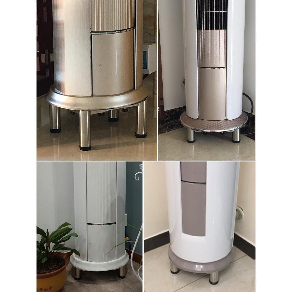 空调底座托架柜机通用底座架椭圆柜机不锈钢圆形立式空调增高底架