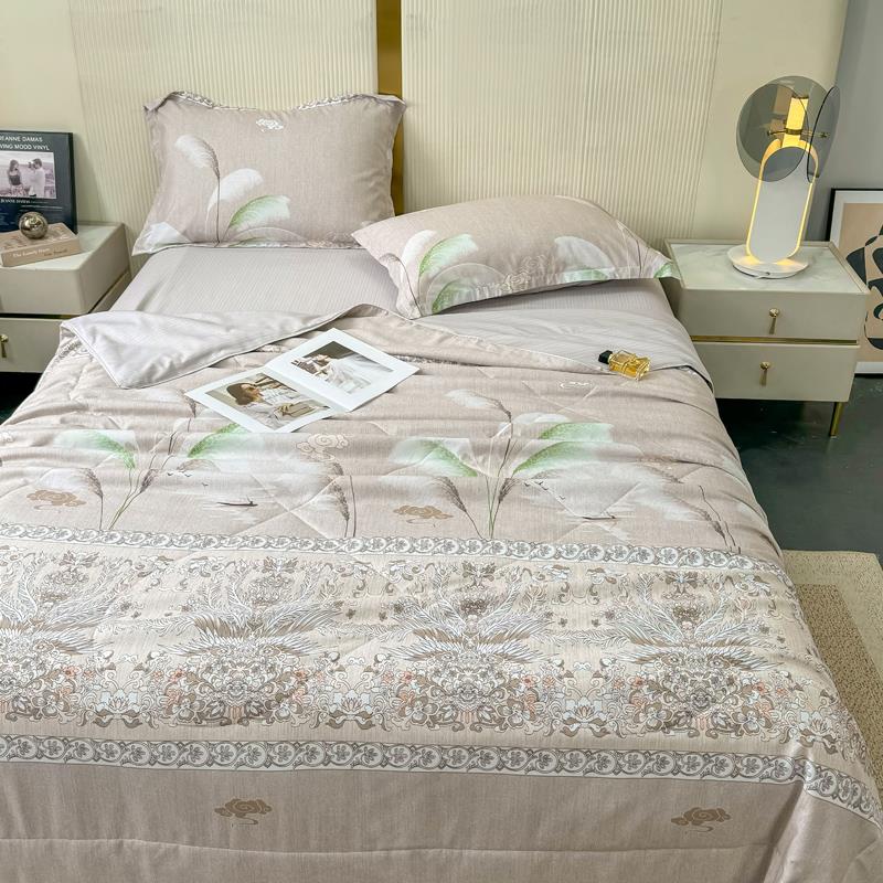 A类夏凉被薄荷精华清凉被子大豆纤维单双人空调被A1