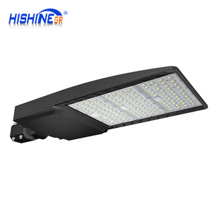 Customized Outdoor Shoebox Lights 压铸铝外壳智能人体感应路灯