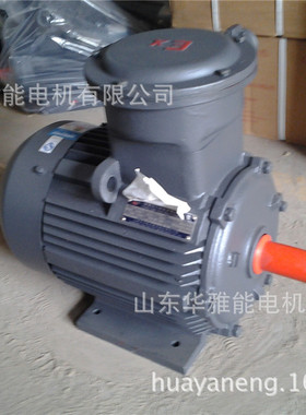 YYB-160L-8-7.5KW电机带滴水塞YQB电机轴头丝M4*20银灰漆专用图纸