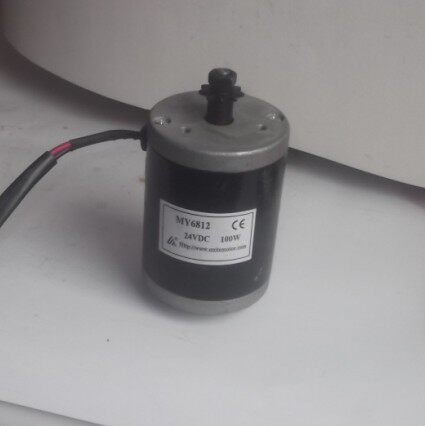 鑫鑫鑫BM6812-100W24V 100瓦12v永磁直流尤奈特有刷电机链轮同步