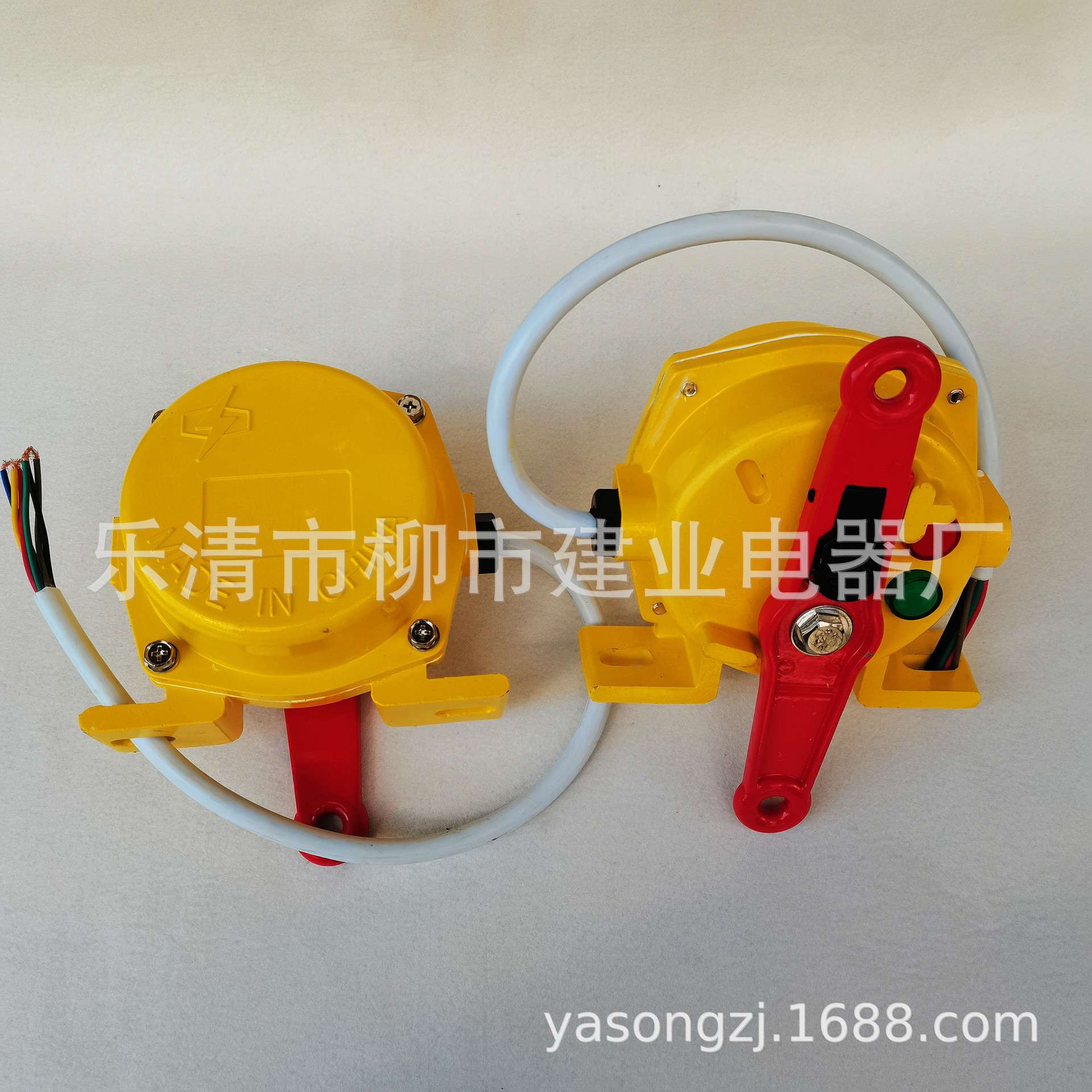 KLS-II XLSS-II KLT2-2 二代拉绳开关指示灯手自一体急停拉线装置