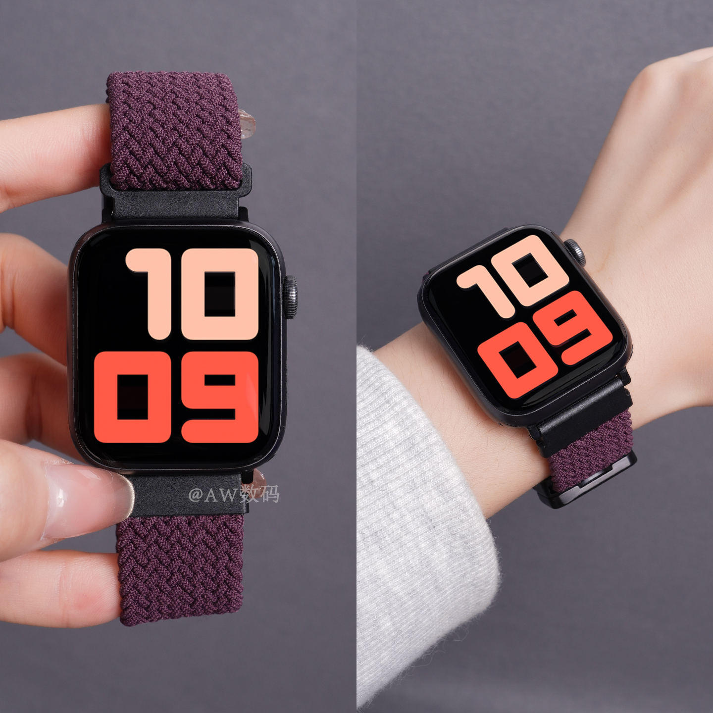 AW适用苹果iwatchs10/9/8手表带