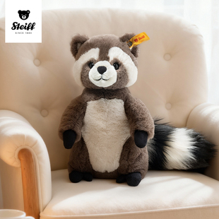 德国Steiff史戴芙小浣熊佩德罗情侣礼物绒玩偶生日送礼新年礼物