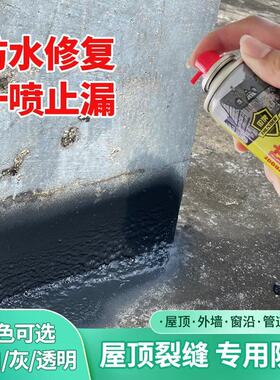 雷牌防水补漏喷剂顶楼外墙裂缝通用防漏堵漏涂料自喷式防水修复