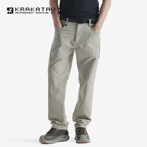 KRAKATAU 25新品 男士机能风直筒裤宽松休闲长裤子 春秋 Rm198