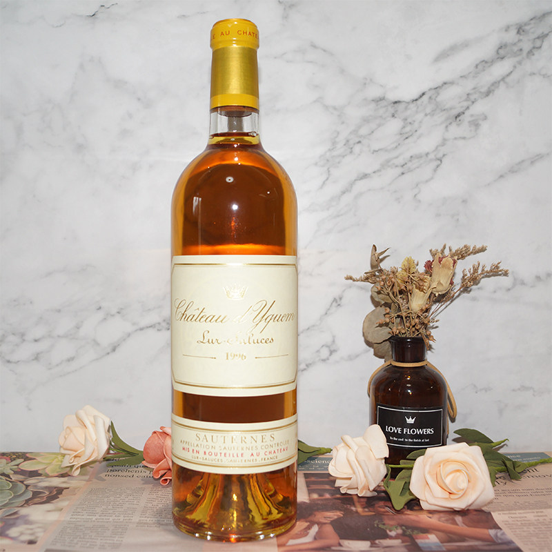 1996滴金酒庄贵腐甜白葡萄酒法国原瓶装名庄进口 Chateau dYquem