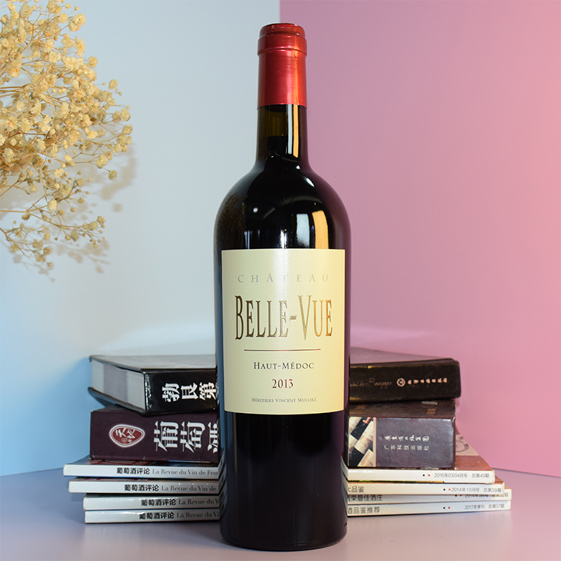 2013美景酒庄红酒法国中级庄原瓶进口红葡萄酒Chateau Belle-Vue