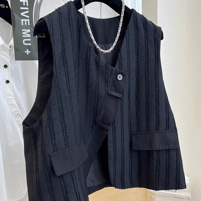 无袖马甲背心大码外套