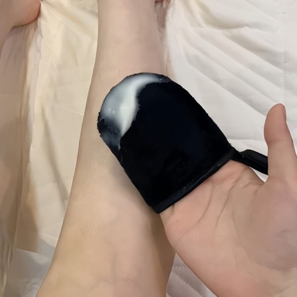 身体乳绒按摩油手套润肤手套懒人素颜霜油涂抹植护肤快速涂抹神器