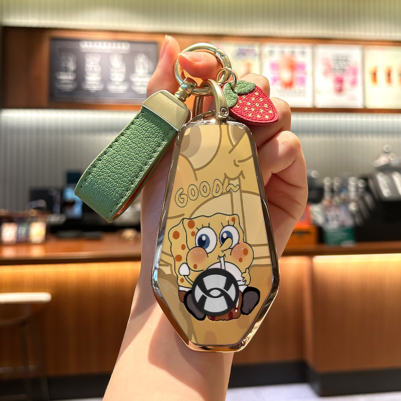 广汽合创Z03海绵宝宝钥匙套