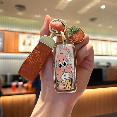 适用本田PCX160摩托车钥匙套lead125二键SH300壳NS110R包click150