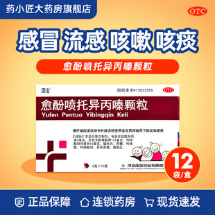 国金 愈酚喷托异丙嗪颗粒 5g*12袋/盒