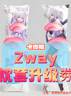 卡古娅_三代2way抱枕套升级券 50x160cm枕芯 适配11.20-12.20