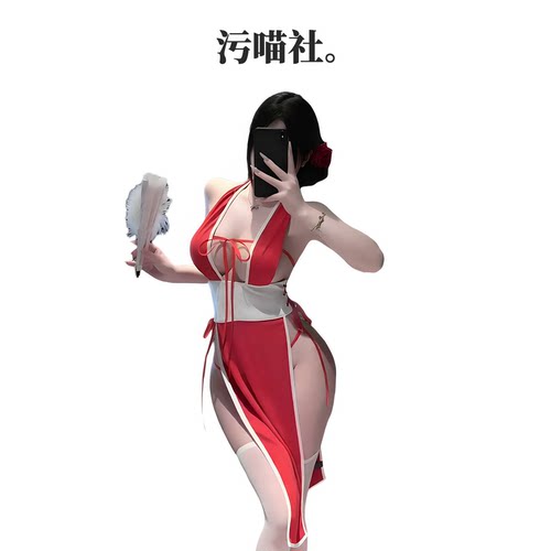 不知火舞cos服日式和服性感旗袍