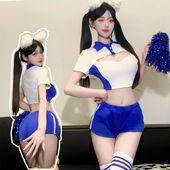 污喵社 性感辣妹啦啦队体操服 深圳校服cosplay清纯校园战袍二次元
