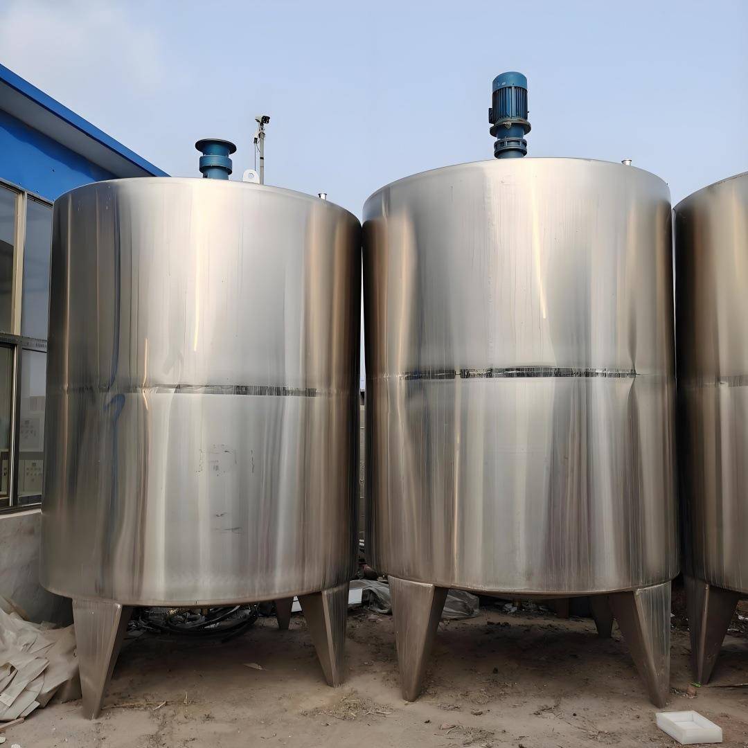 源头工厂不锈钢双层单层搅拌罐防爆电机1-10吨现货多物料混合