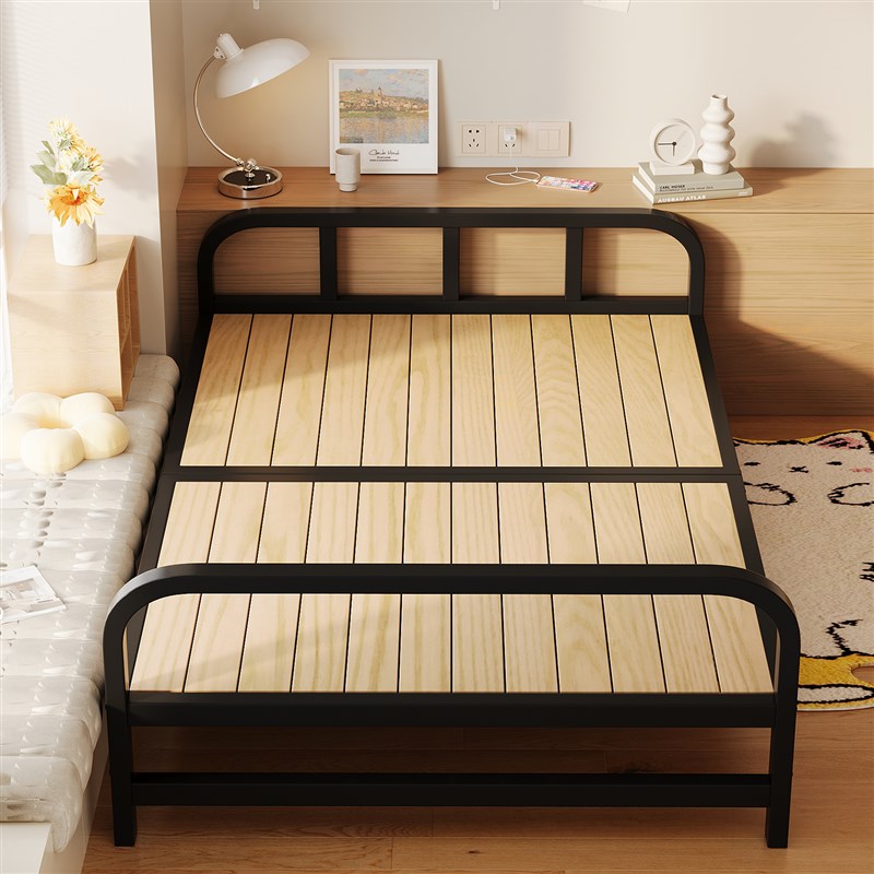 折叠沙发床午休两用单人床榻榻米出租屋卧室实木简R易床2025新款