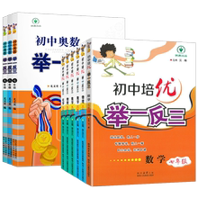 初中奥数举一反三七八九年级数学物理化学培优解题技巧