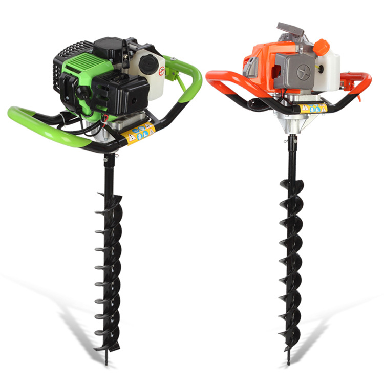 地钻挖坑机44-5 48打孔机52CC 63CC种植机植树钻钻冰钓鱼