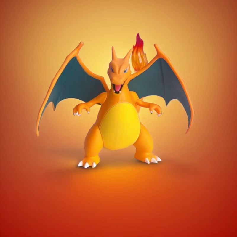 神奇宝贝云雾耿鬼喷火龙班吉拉斯手办模型宠物小精灵车载摆件礼物