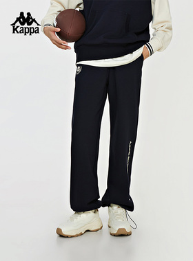Kappa卡帕女裤春季新款运动休闲简约舒适百搭长裤K0E22AK05