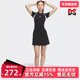 Adidas阿迪达斯三叶草女裙夏季 新款 运动休闲简约连衣裙JD1135