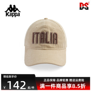 Kappa卡帕男帽女帽2025冬季新款复古时尚休闲百搭棒球帽K0FZ8MB12