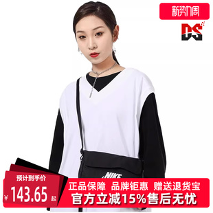 NIKE耐克女包2025秋季 斜挎包简约轻便休闲单肩运动包CW9300 新款