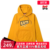 连帽针织纯棉保暖运动休闲套头衫 新款 K0B72MT85 冬季 Kappa卡帕男装