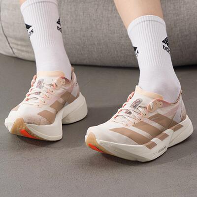 Adidas阿迪达斯女鞋2025夏季新款ADIZERO ADIOS PRO跑步鞋JR6359