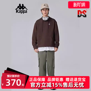 直筒长裤 Kappa卡帕男裤 运动跑步休闲工装 新款 K0E72AX81 冬季