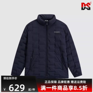 Kappa卡帕男裝 休閑立領(lǐng)拉鏈運(yùn)動(dòng)羽絨服K0E72YY20 新款 2024冬季