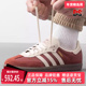 女鞋 2025春季 新款 Adidas阿迪达斯三叶草男鞋 SAMBA休闲鞋 JI3216