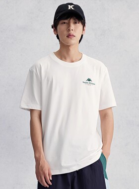 kappa卡帕男款夏季新款t恤运动跑步上衣短袖K0E32TD08